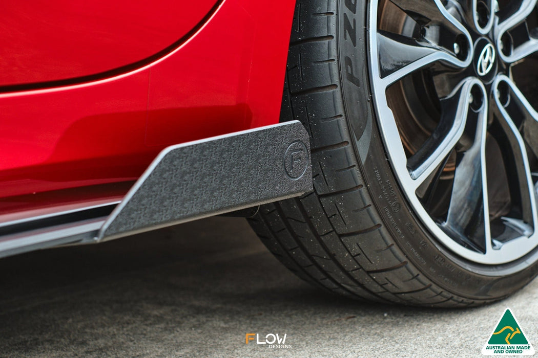 CN7 i30 N Line Sedan 2020 - 2022 Side Skirt Splitter Winglets (Pair)-Flow Designs
