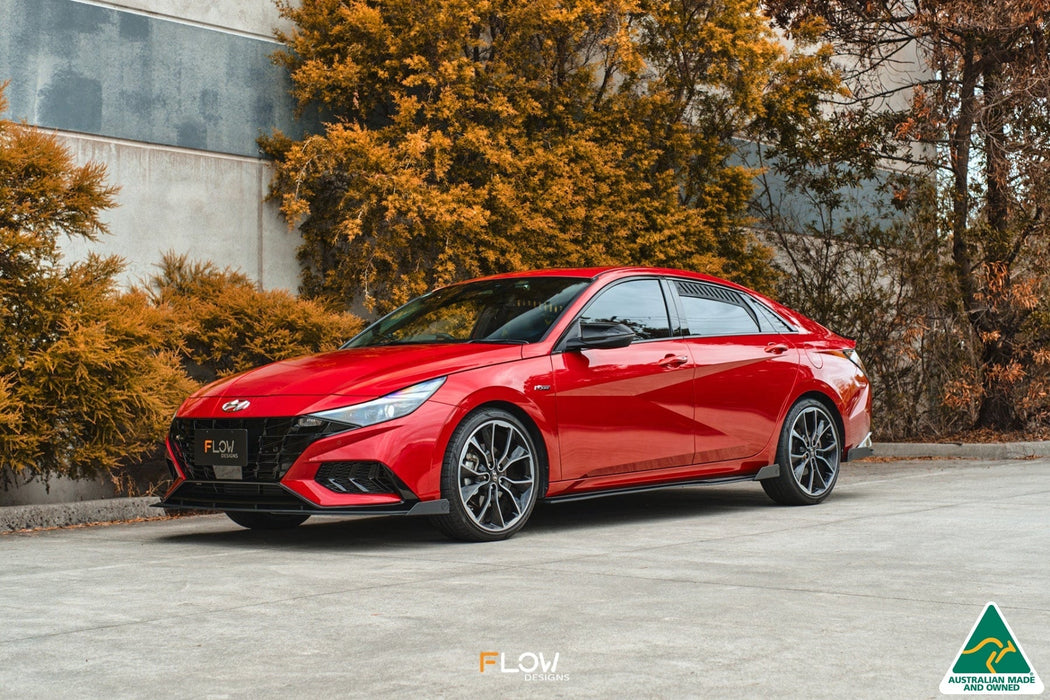 CN7 i30 N Line Sedan 2020 Side Skirt Splitters (Pair)-Flow Designs