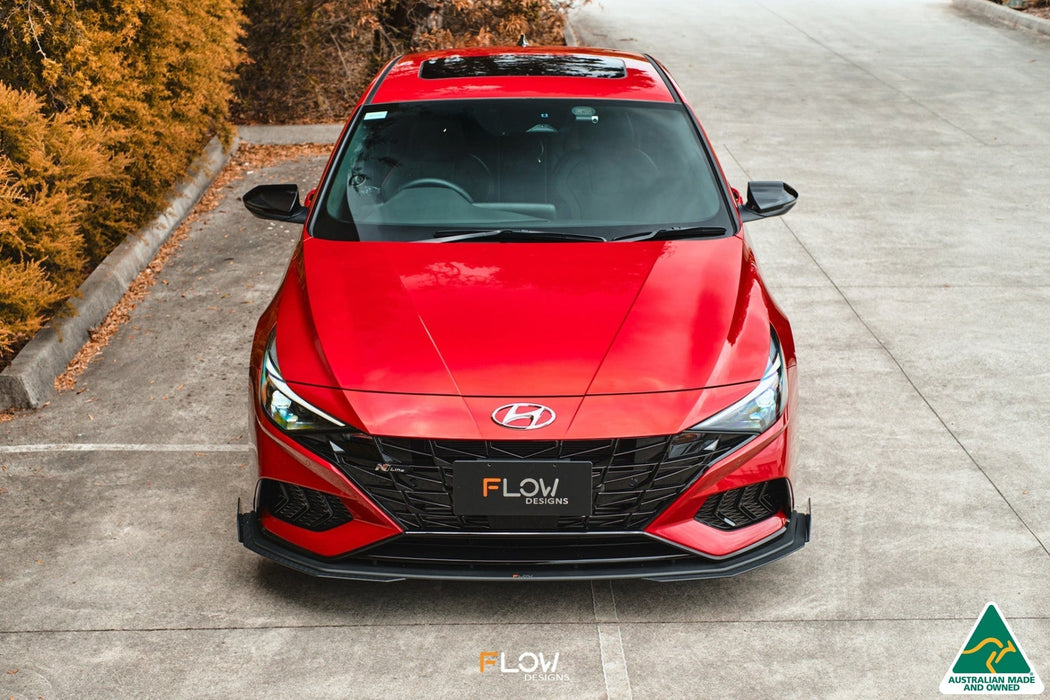 CN7 i30 N Line Sedan 2020 - 2022 Front Lip Splitter Extensions (Pair)-Flow Designs