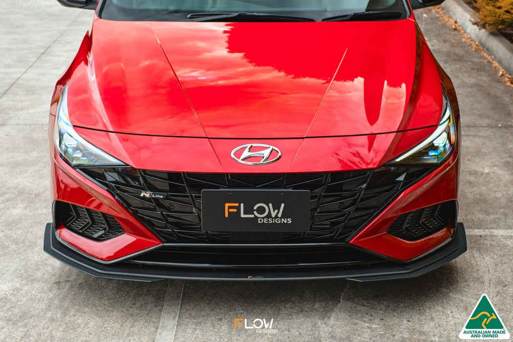 CN7 i30 N Line Sedan 2020 - 2022 Front Lip Splitter Extensions (Pair)-Flow Designs