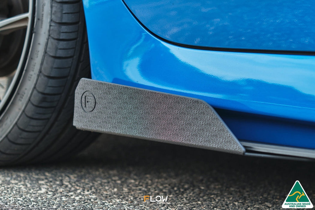 VF Commodore S1 Wagon Side Skirt Splitter Winglets (Pair)-Flow Designs