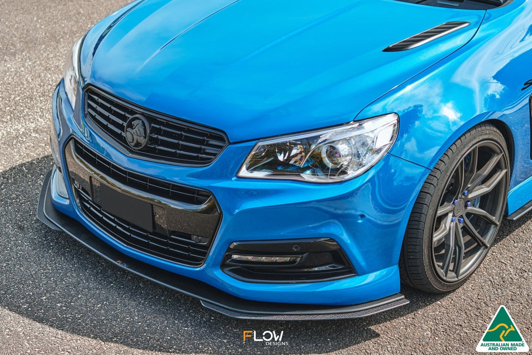 VF Commodore S1 Wagon Front Lip Splitter Extensions (Pair)-Flow Designs