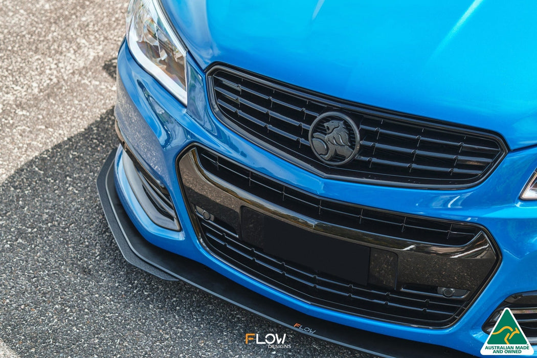 VF Commodore S1 Wagon Front Lip Splitter Extensions (Pair)-Flow Designs