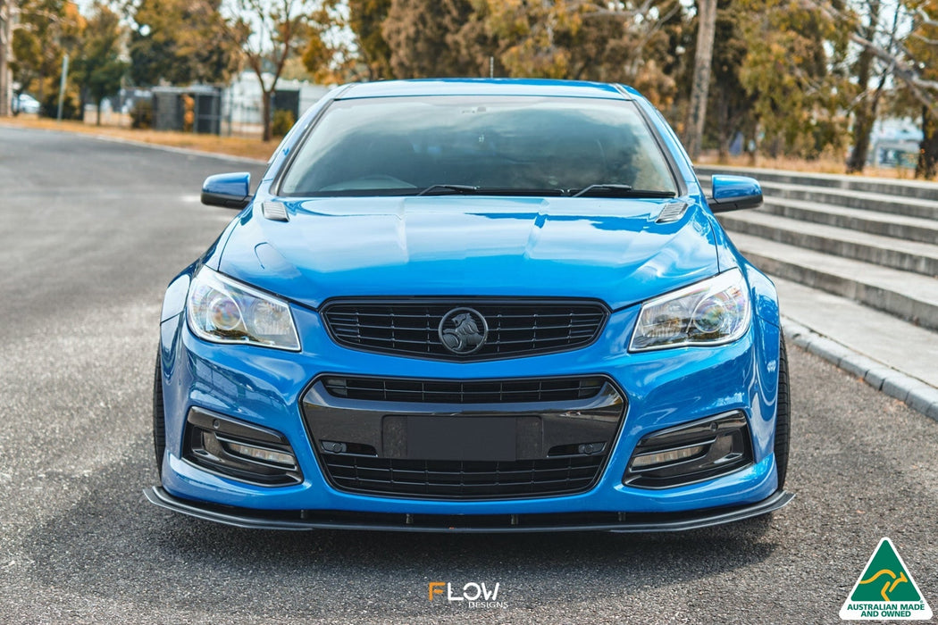 VF Commodore S1 Wagon Front Lip Splitter Extensions (Pair)-Flow Designs