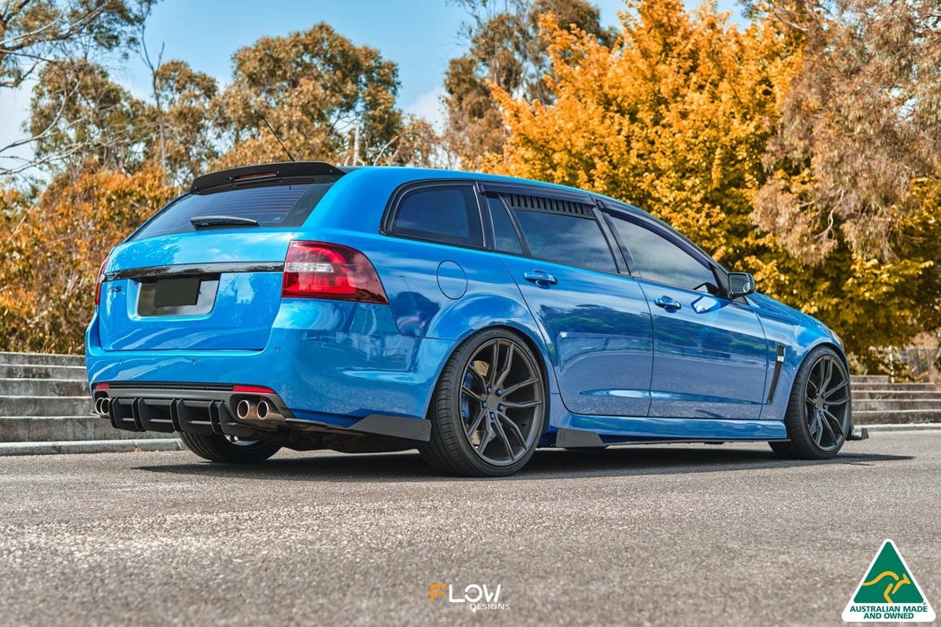 VF Commodore S1 Wagon Rear Spat Winglets (Pair)-Flow Designs