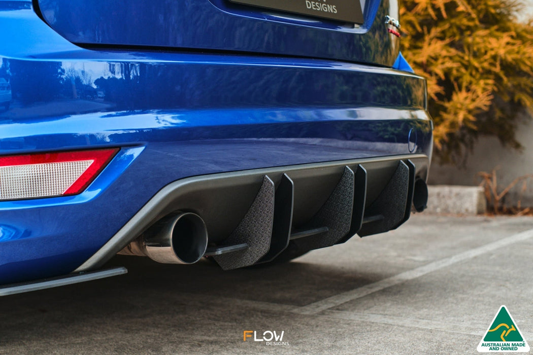 XR5 Focus Turbo V3 Flow-Lock Rear Diffuser-Flow Designs