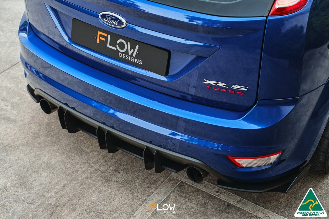 XR5 Focus Turbo V3 Flow-Lock Rear Diffuser-Flow Designs