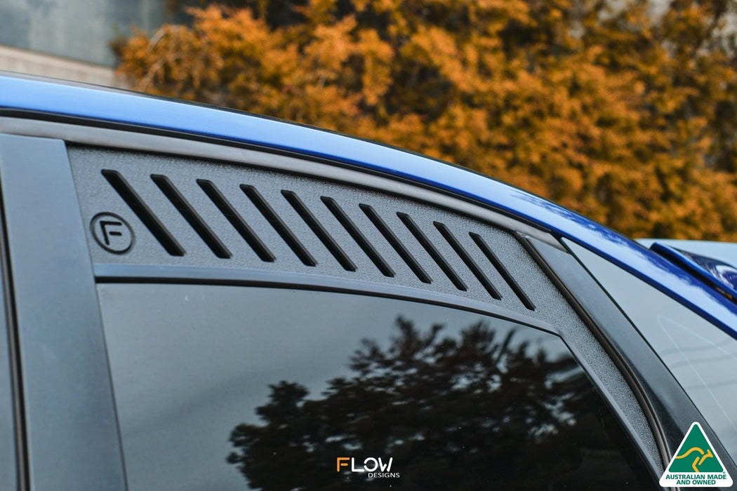XR5 Focus Turbo Rear Window Vents (Pair)-Flow Designs