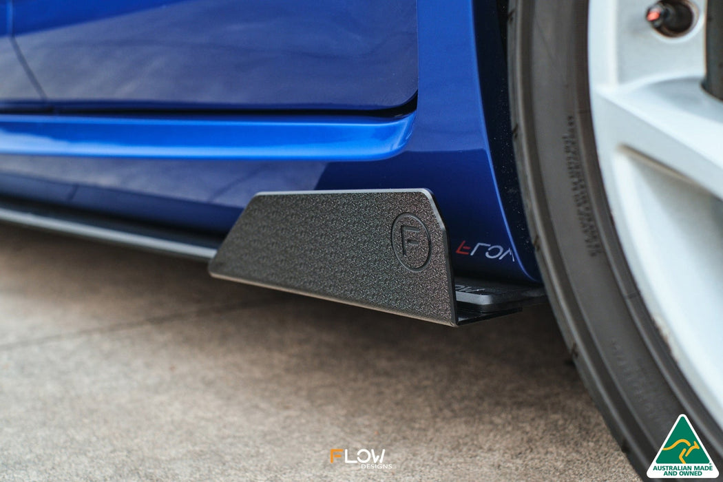 XR5 Focus Turbo V3 Side Skirt Splitters (Pair)-Flow Designs