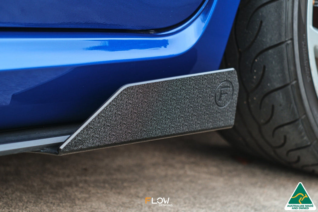 XR5 Focus Turbo Side Skirt Splitter Winglets (Pair)-Flow Designs
