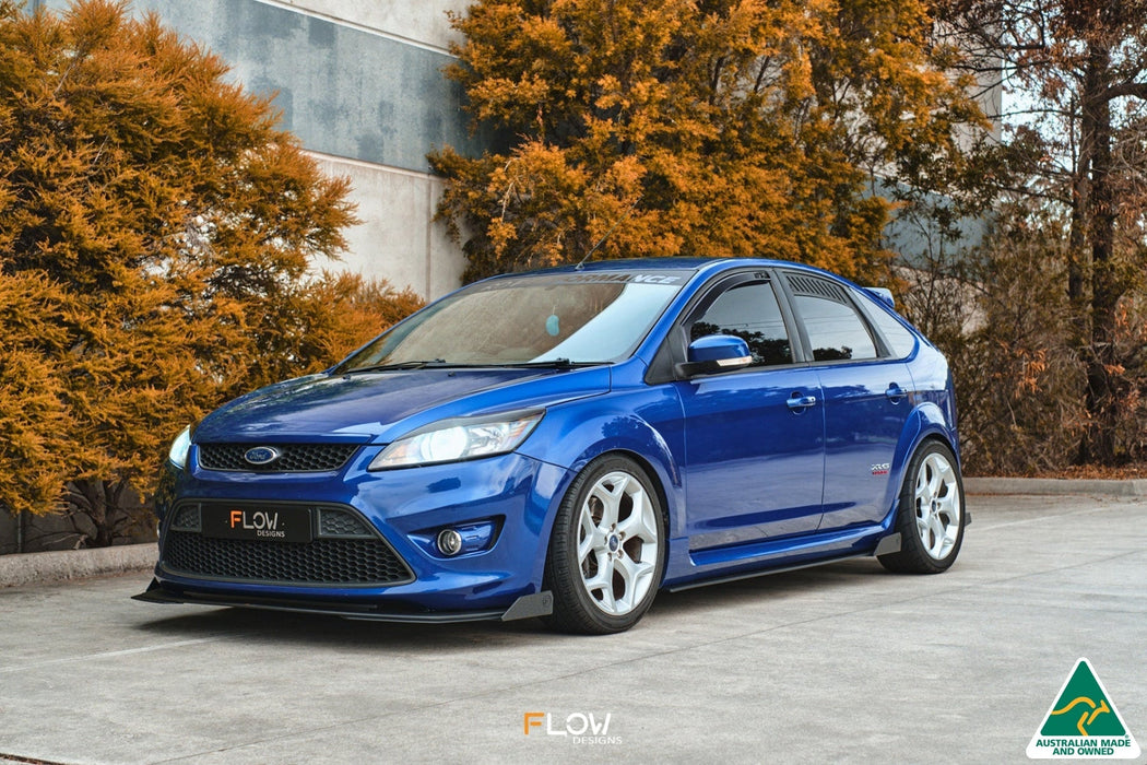 XR5 Focus Turbo Front Lip Splitter Winglets (Pair)-Flow Designs