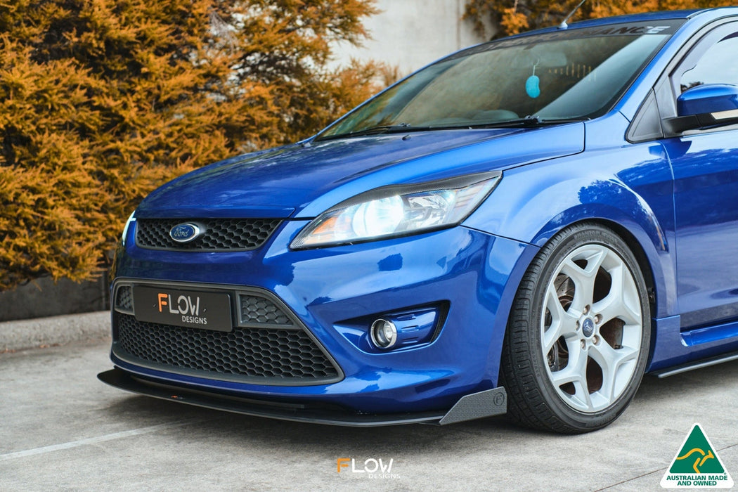 XR5 Focus Turbo V3 Front Lip Splitter-Flow Designs