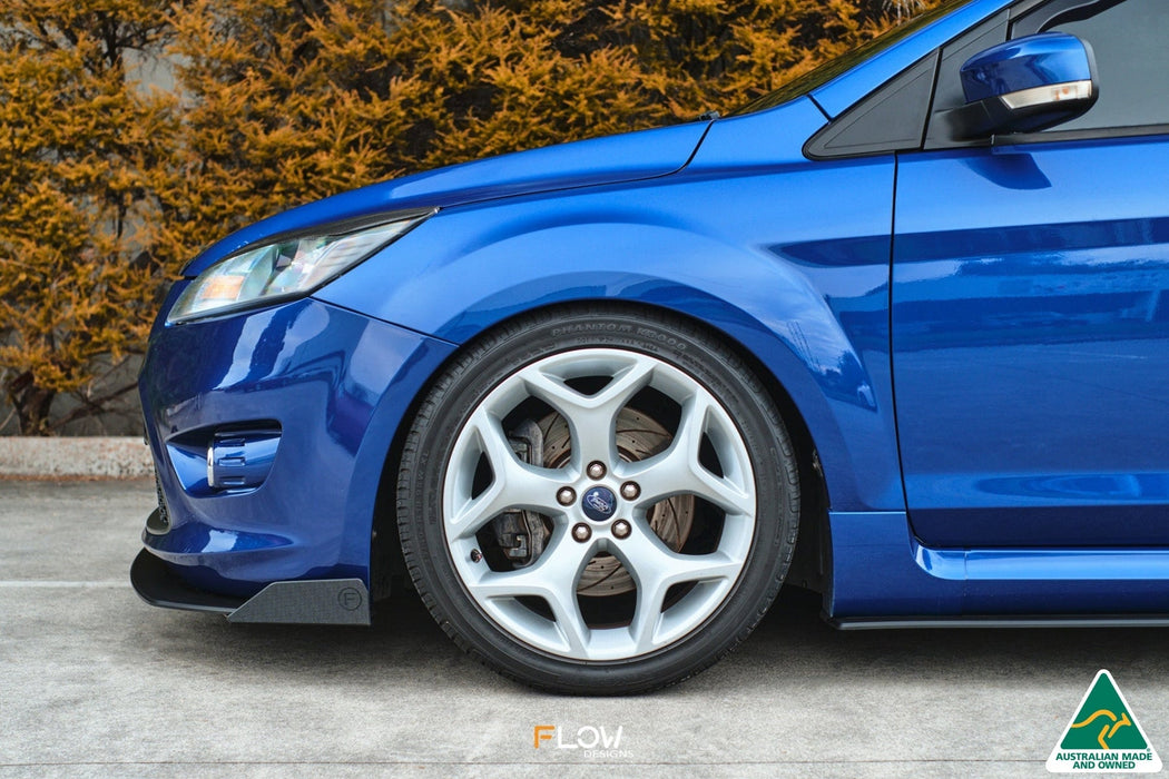 XR5 Focus Turbo Front Lip Splitter Winglets (Pair)-Flow Designs