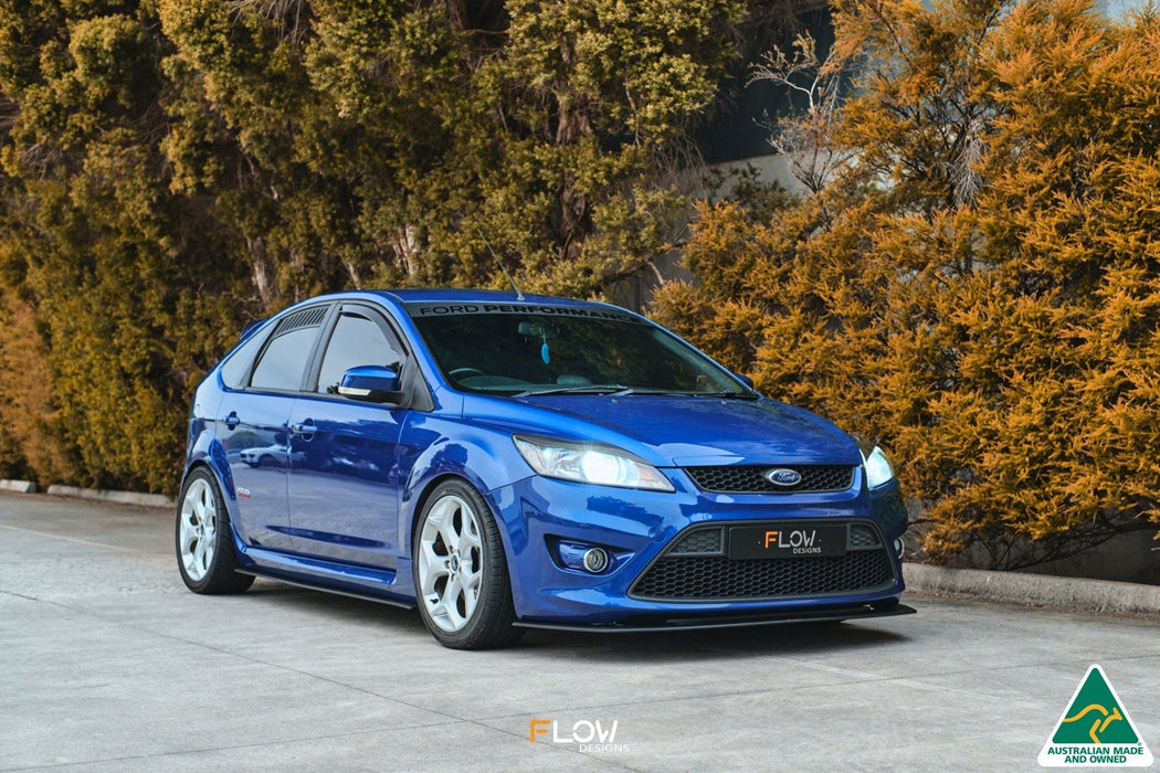 XR5 Focus Turbo V3 Front Lip Splitter-Flow Designs