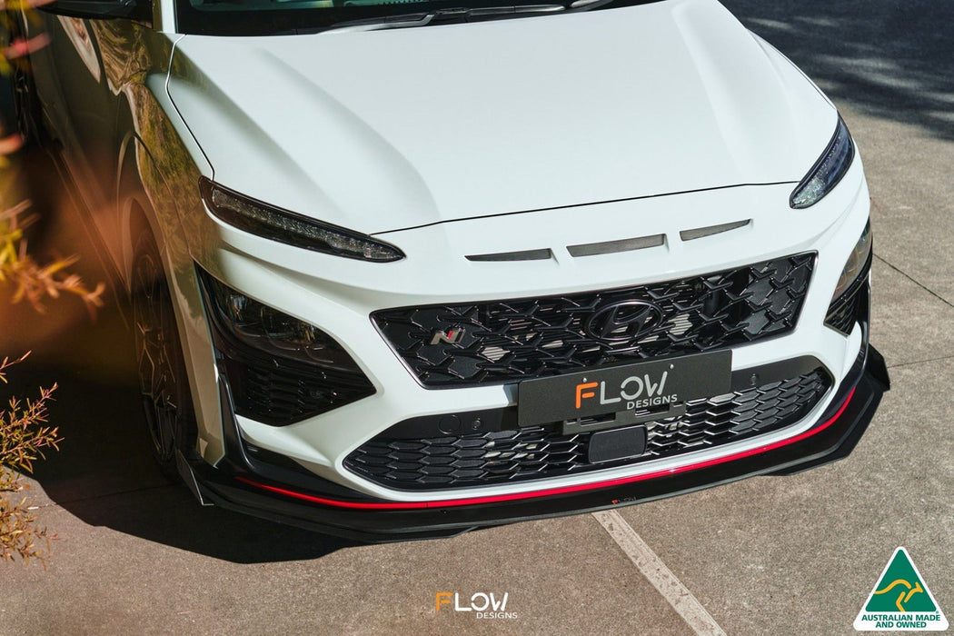 Kona N Front Lip Splitter-Flow Designs