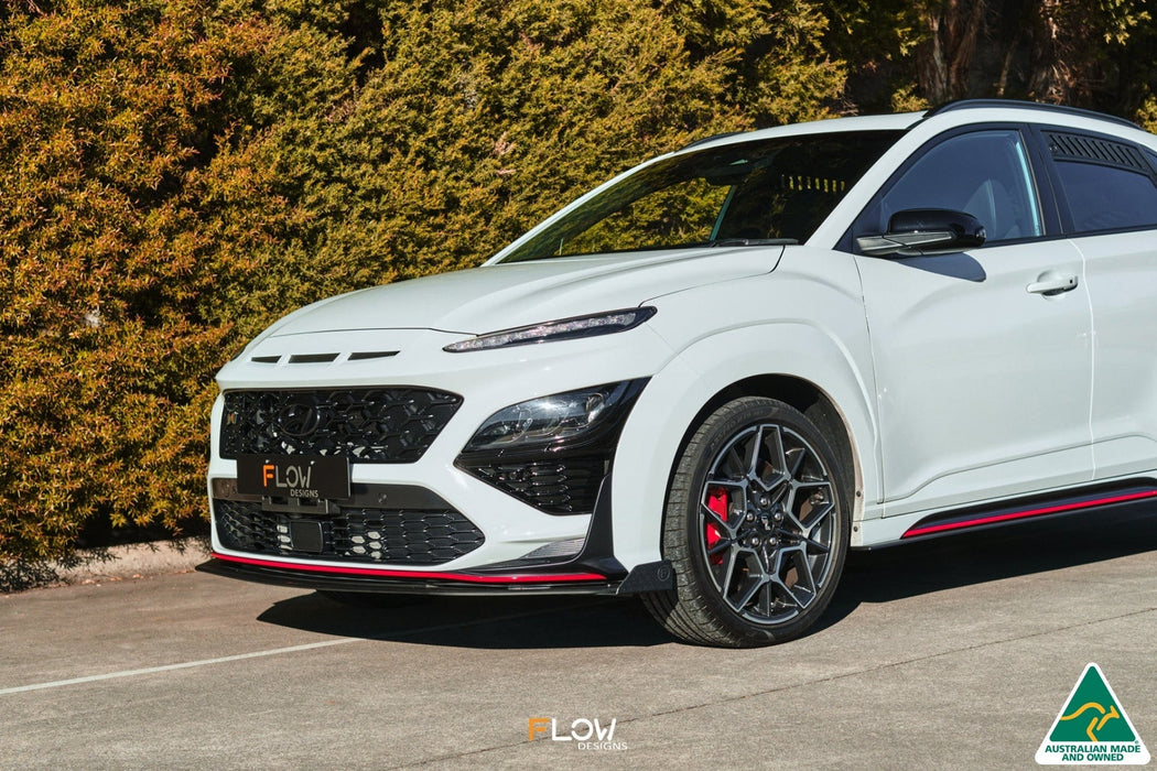 Kona N Front Lip Splitter-Flow Designs