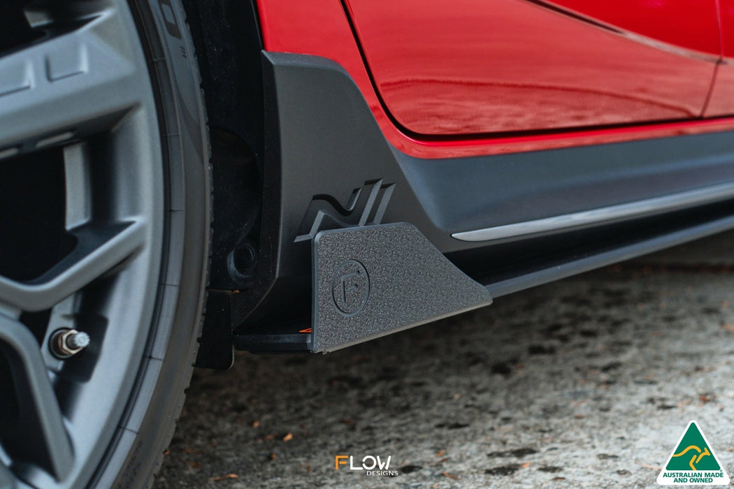 i20 N BC3 Side Skirt Splitter Winglets (Pair)-Flow Designs