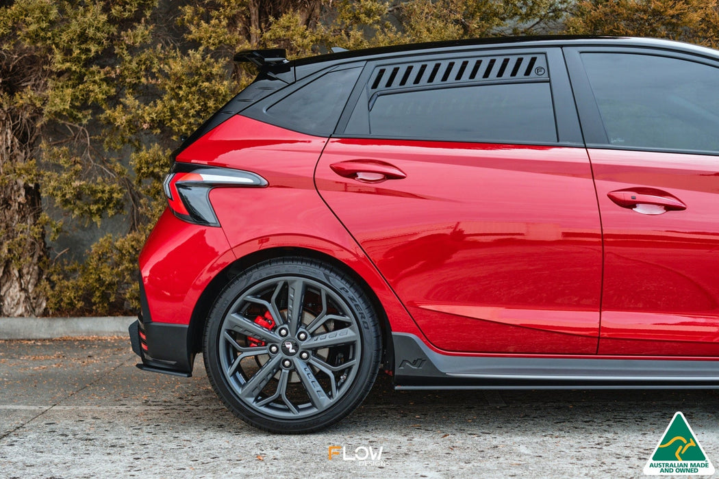 i20 N BC3 Rear Window Vents (Pair)-Flow Designs