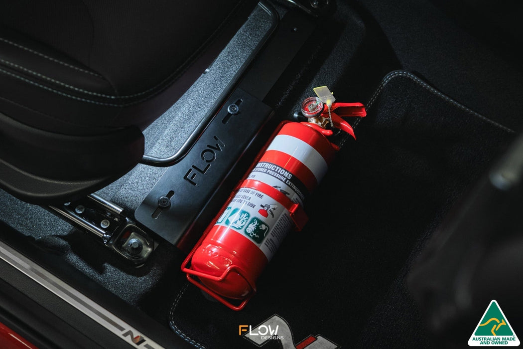 i20 N BC3 Adjustable Fire Extinguisher Bracket/Mount-Flow Designs