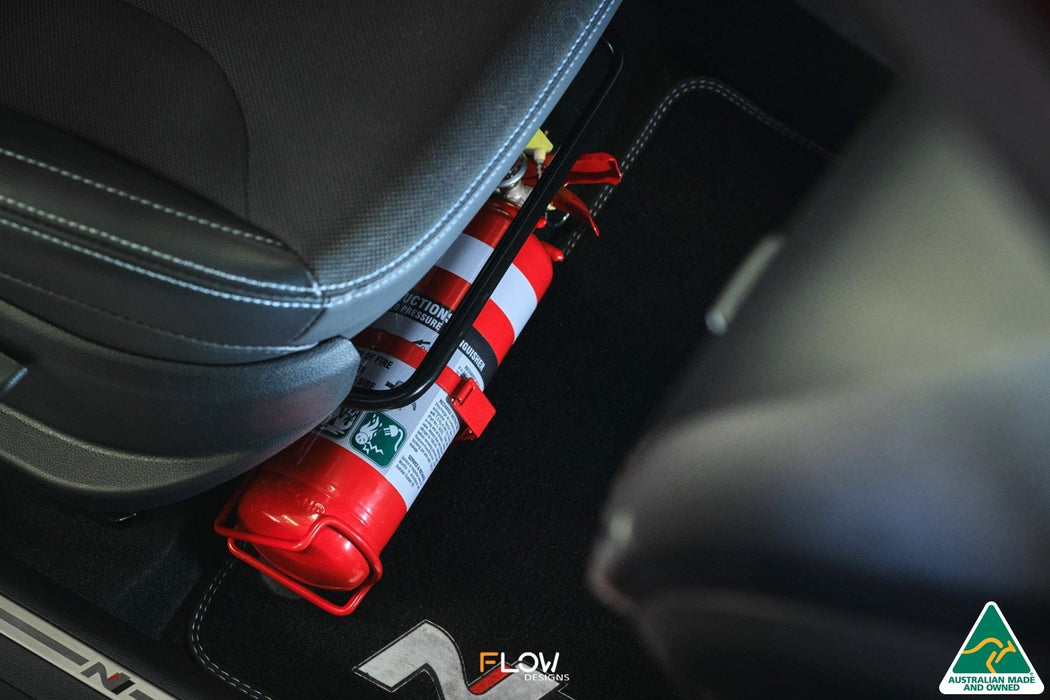 i20 N BC3 Adjustable Fire Extinguisher Bracket/Mount-Flow Designs