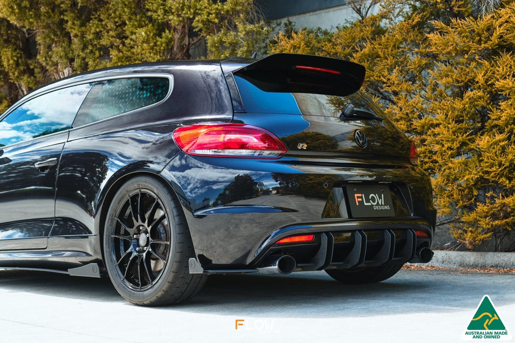 Scirocco R PFL V3 Rear Spat Winglets (Pair)-Flow Designs