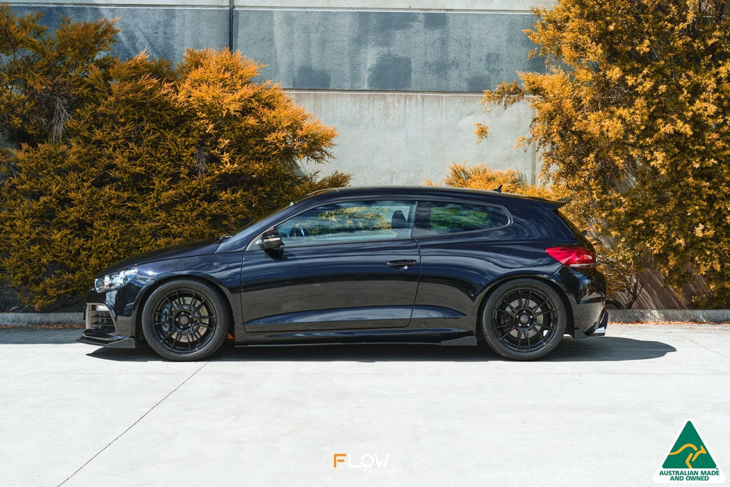 Scirocco R PFL V3 Side Skirt Splitters (Pair)-Flow Designs