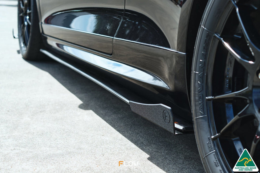 Scirocco R PFL V3 Side Skirt Splitter Winglets (Pair)-Flow Designs