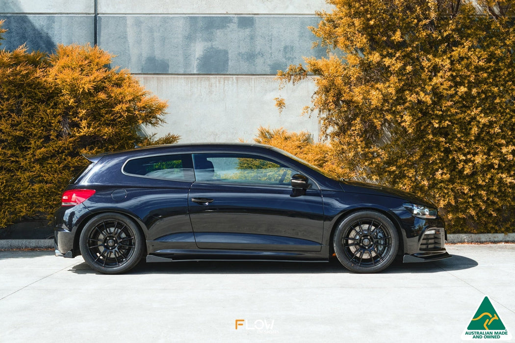 Scirocco R PFL V3 Side Skirt Splitter Winglets (Pair)-Flow Designs