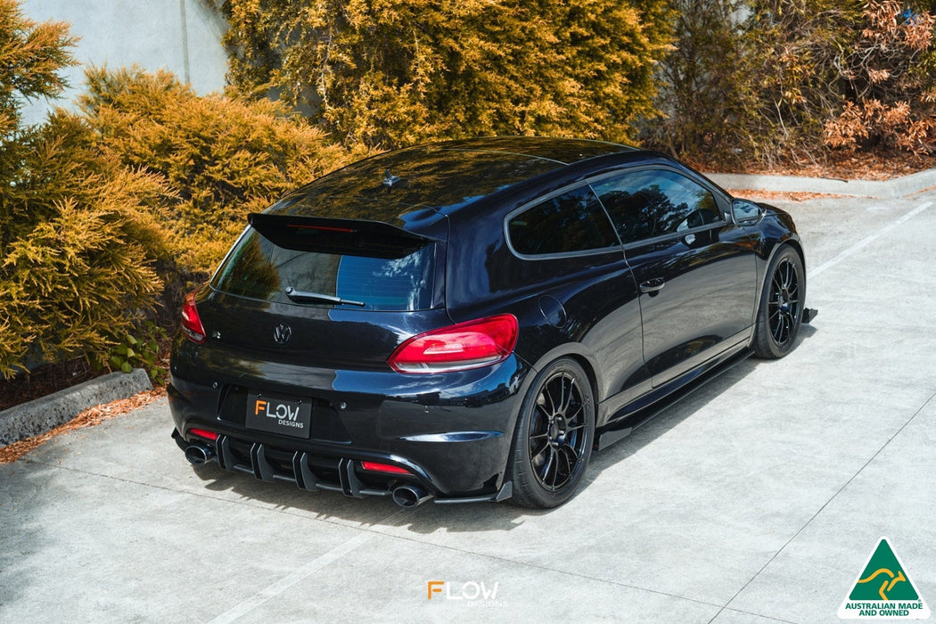 Scirocco R PFL V3 Flow-Lock Rear Diffuser-Flow Designs