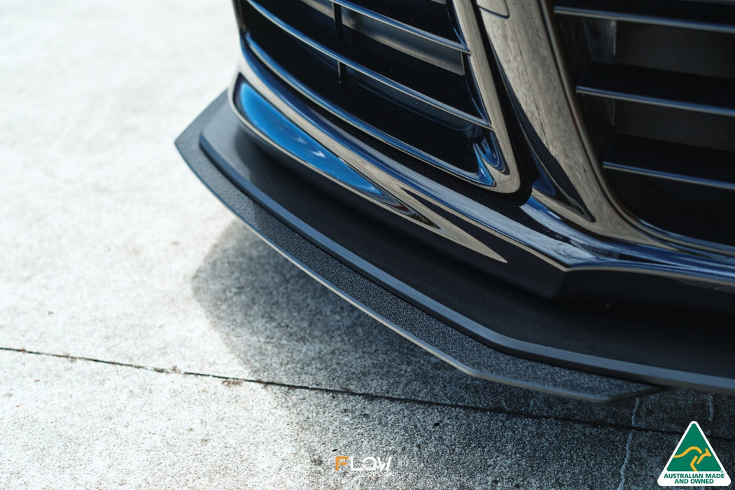 Scirocco R PFL V3 Front Lip Splitter Extensions (Pair)-Flow Designs