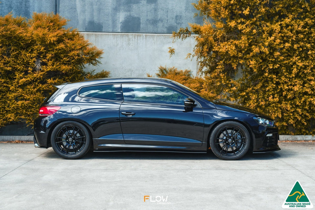 Scirocco R PFL V3 Side Skirt Splitters (Pair)-Flow Designs