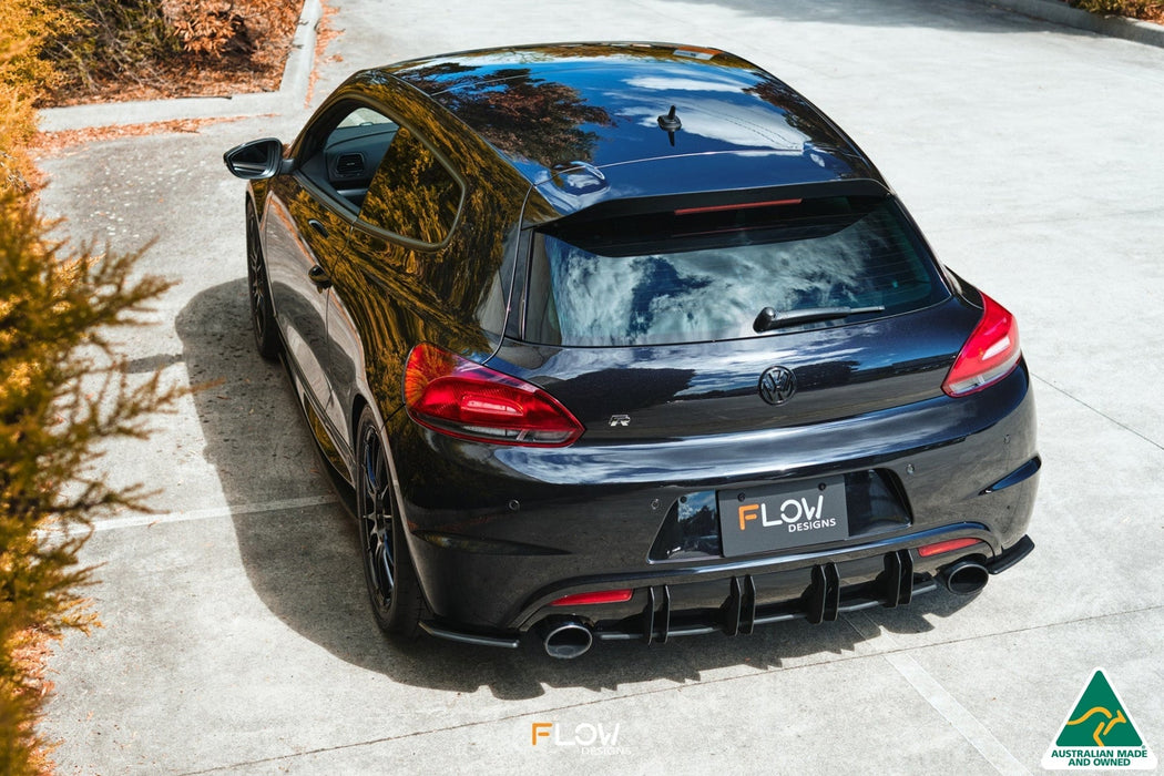 Scirocco R PFL V3 Rear Spats (Pair)-Flow Designs