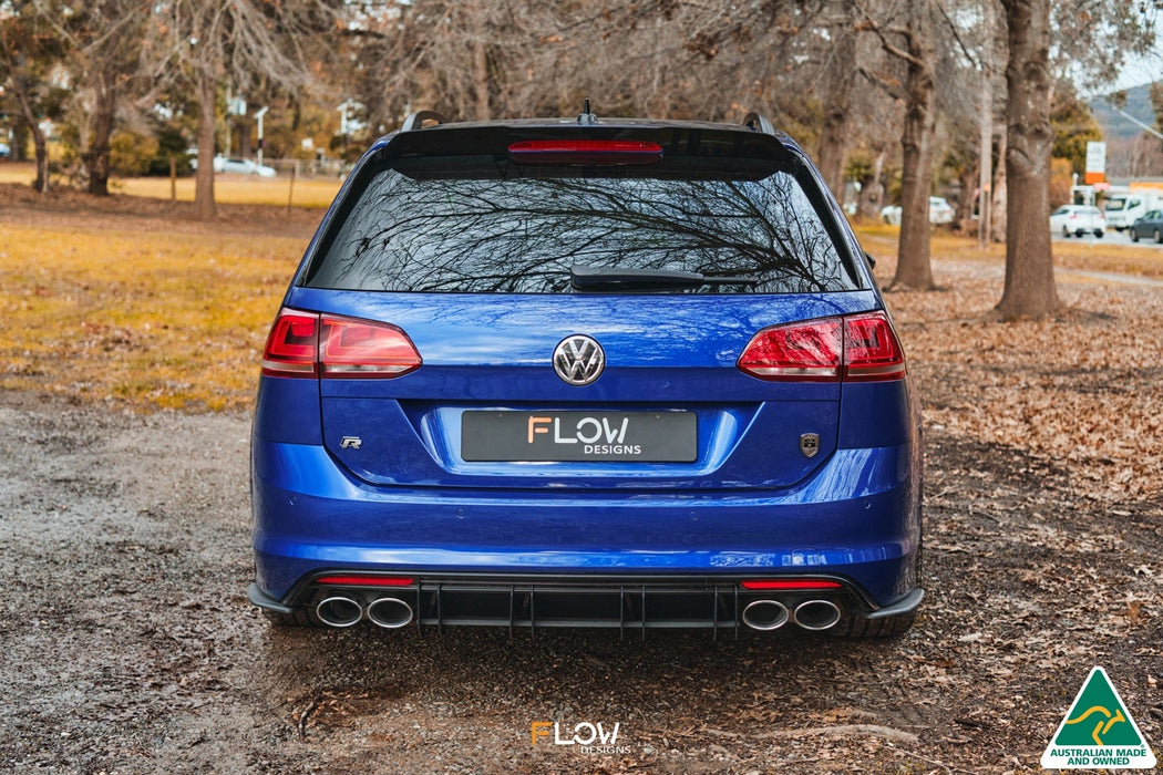 MK7 Golf R Wagon Flow-Lock Rear Diffuser-Flow Designs
