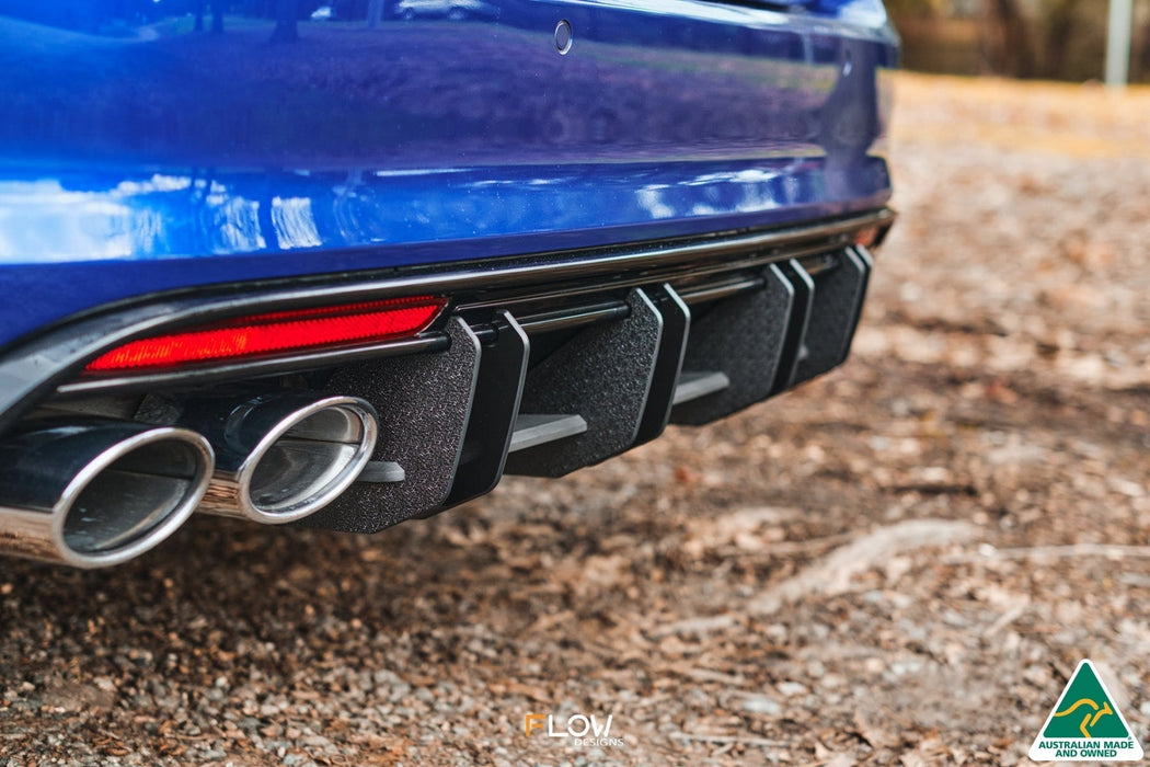 MK7 Golf R Wagon Flow-Lock Rear Diffuser(Clearance-old design-no finish selection)-Flow Designs