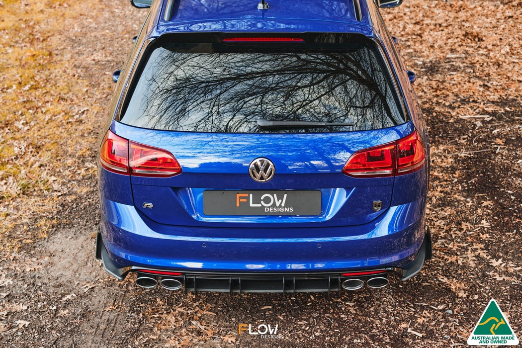 MK7 Golf R Wagon Flow-Lock Rear Diffuser-Flow Designs