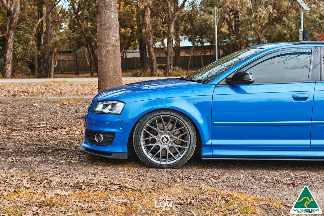 S3 8P2 Hatch (FL) Front Lip Splitter Winglets (Pair)-Flow Designs
