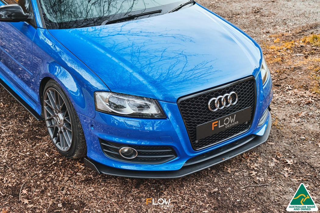S3 8P2 Hatch (FL) Front Lip Splitter Winglets (Pair)-Flow Designs