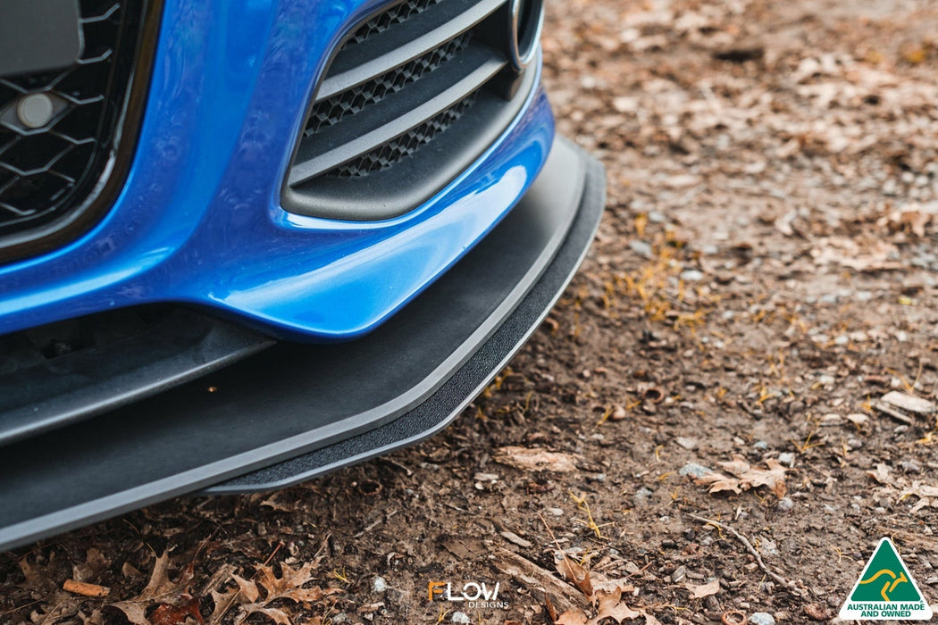 S3 8P2 Hatch (FL) Front Lip Splitter Extensions (Pair)-Flow Designs