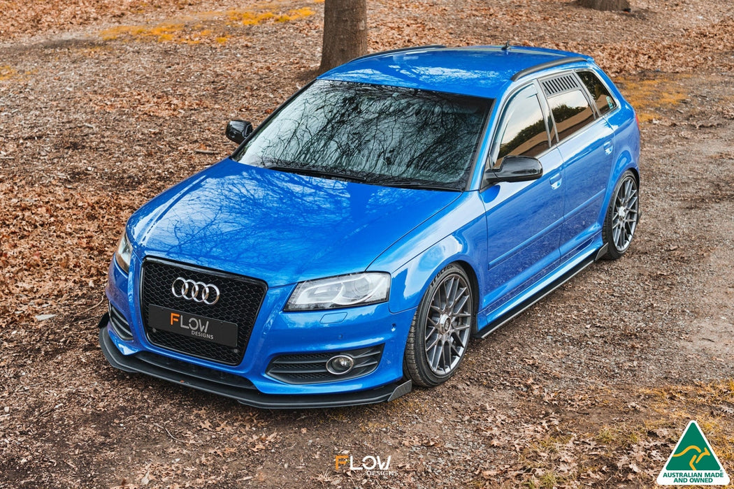 S3 8P2 Hatch (FL) Front Lip Splitter V3-Flow Designs
