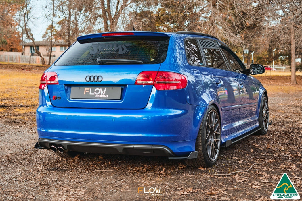 S3 8P2 Hatch (Facelift) Rear Spats V3 (Pair)-Flow Designs