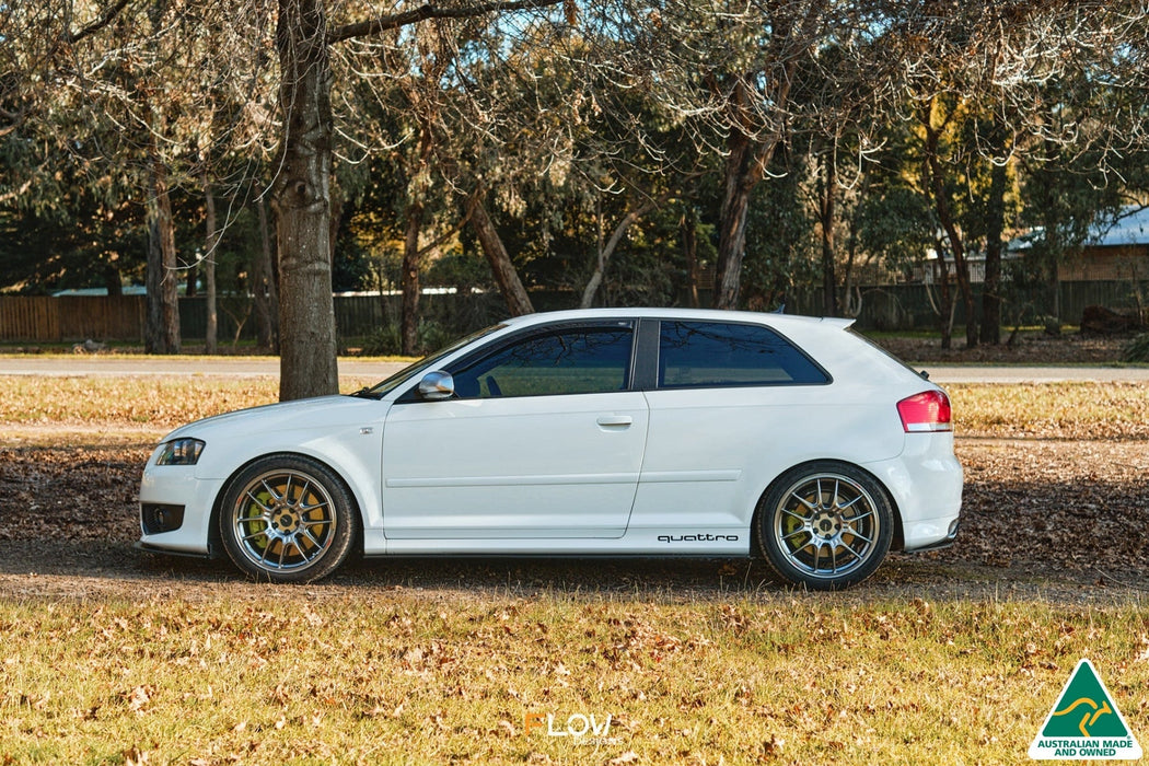 S3 8P Hatch (PFL) Side Skirt Splitters V3 (Pair)-Flow Designs