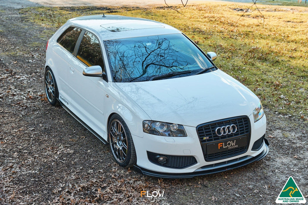 S3 8P Hatch (PFL) Front Lip Splitter V3-Flow Designs