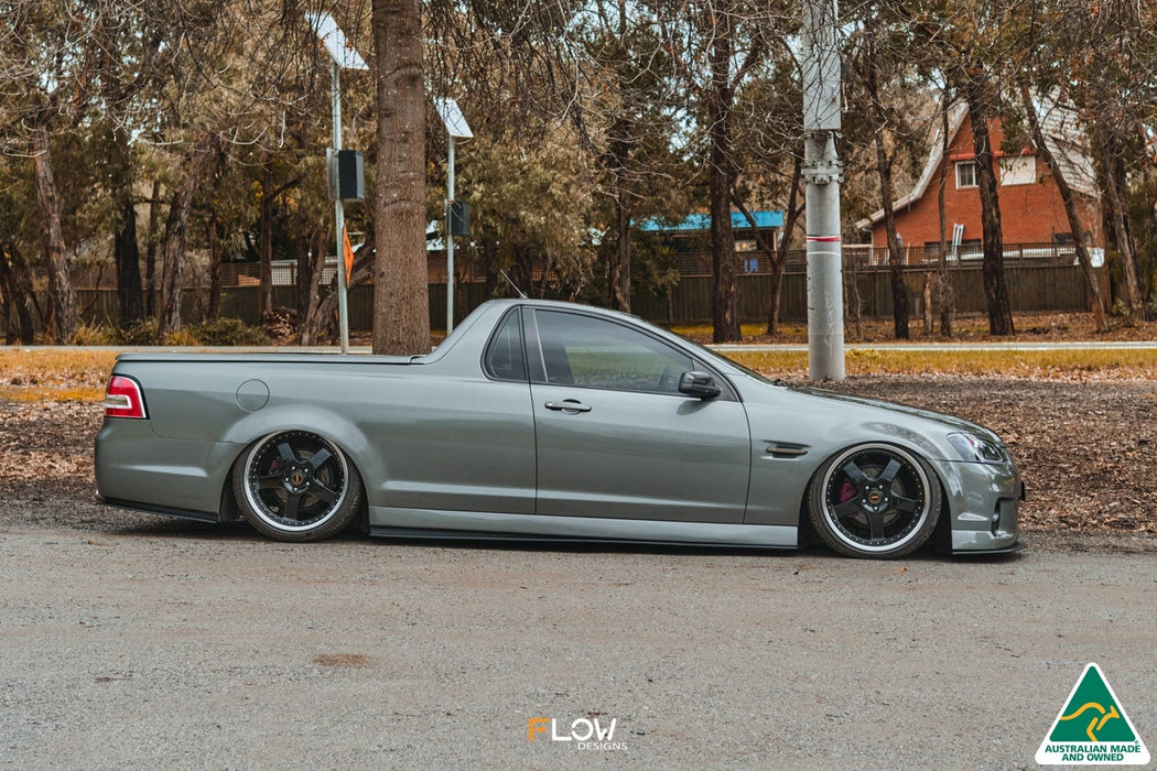 VE Commodore Ute Side Skirt Splitters (Pair)-Flow Designs