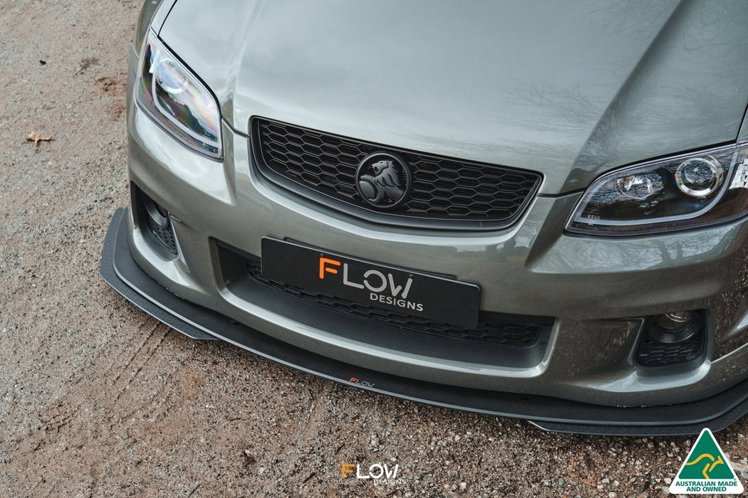 VE Commodore Ute Front Lip Splitter Extensions (Pair)-Flow Designs