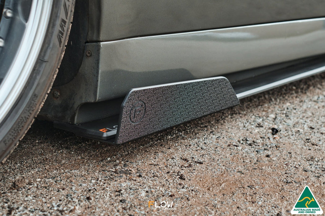 VE Commodore Ute Side Skirt Splitter Winglets (Pair)-Flow Designs
