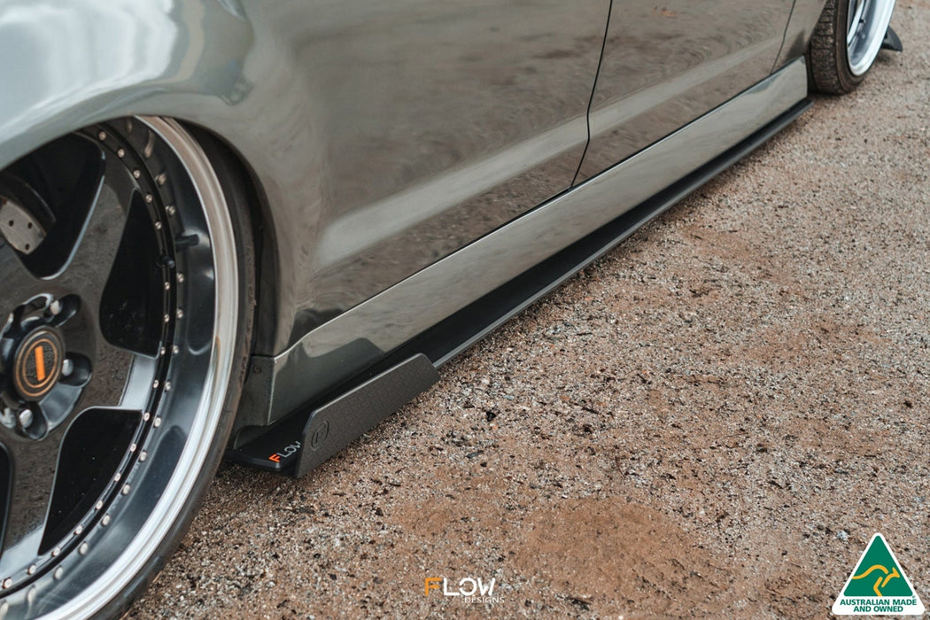VE Commodore Ute Side Skirt Splitter Winglets (Pair)-Flow Designs