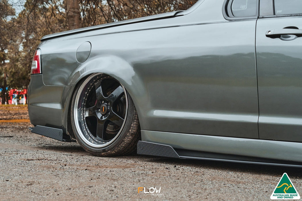 VE Commodore Ute Rear Spat Winglets (Pair)-Flow Designs