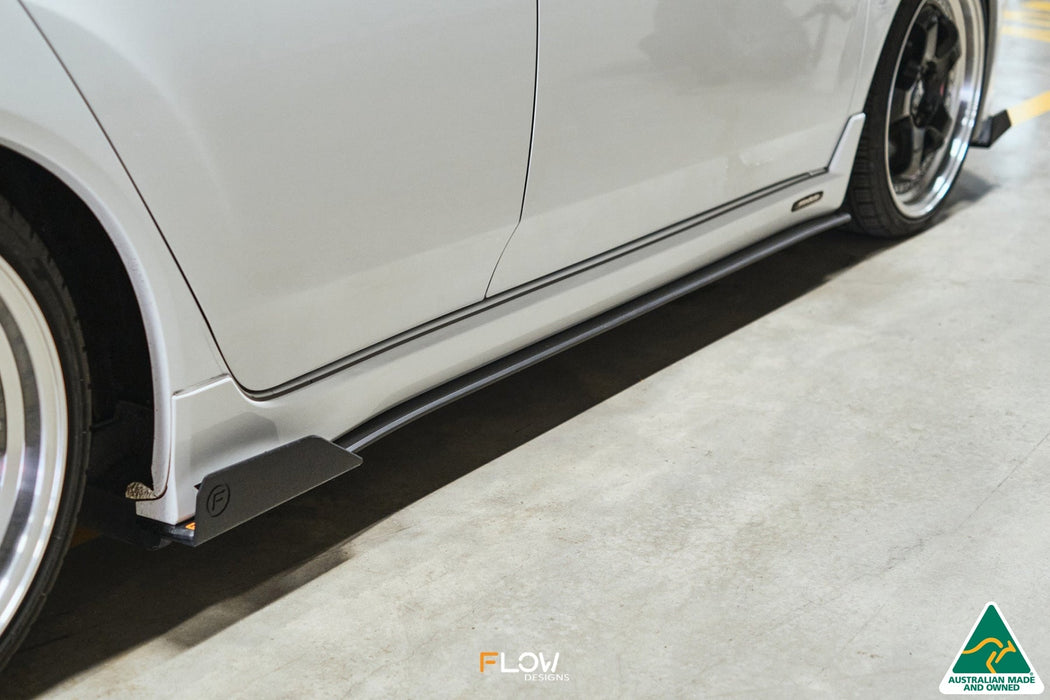 CU2 Accord Euro Side Skirt Splitter Winglets - Modulo (Pair)-Flow Designs
