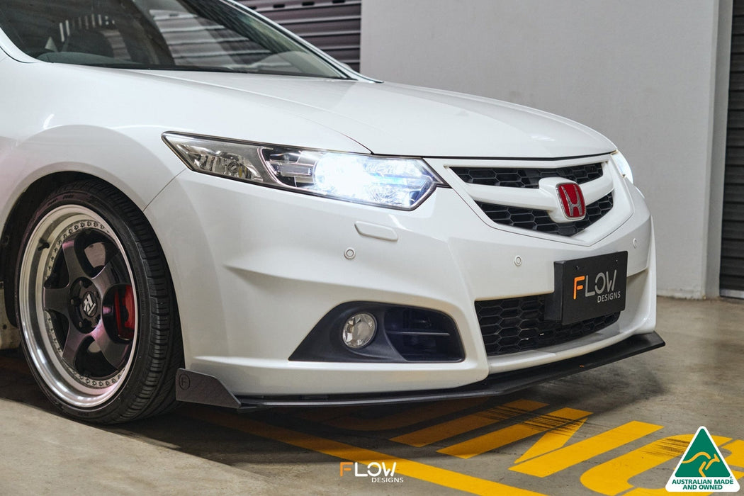 CU2 Accord Euro Front Lip Splitter Winglets - Modulo (Pair)-Flow Designs