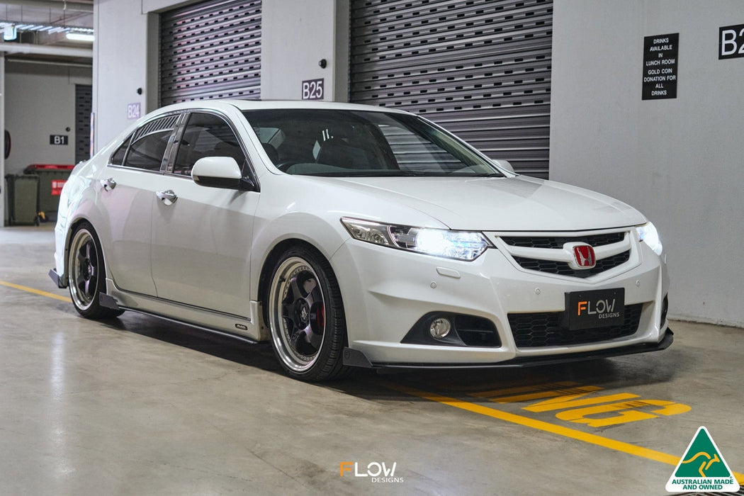 CU2 Accord Euro Front Lip Splitter Winglets - Modulo (Pair)-Flow Designs